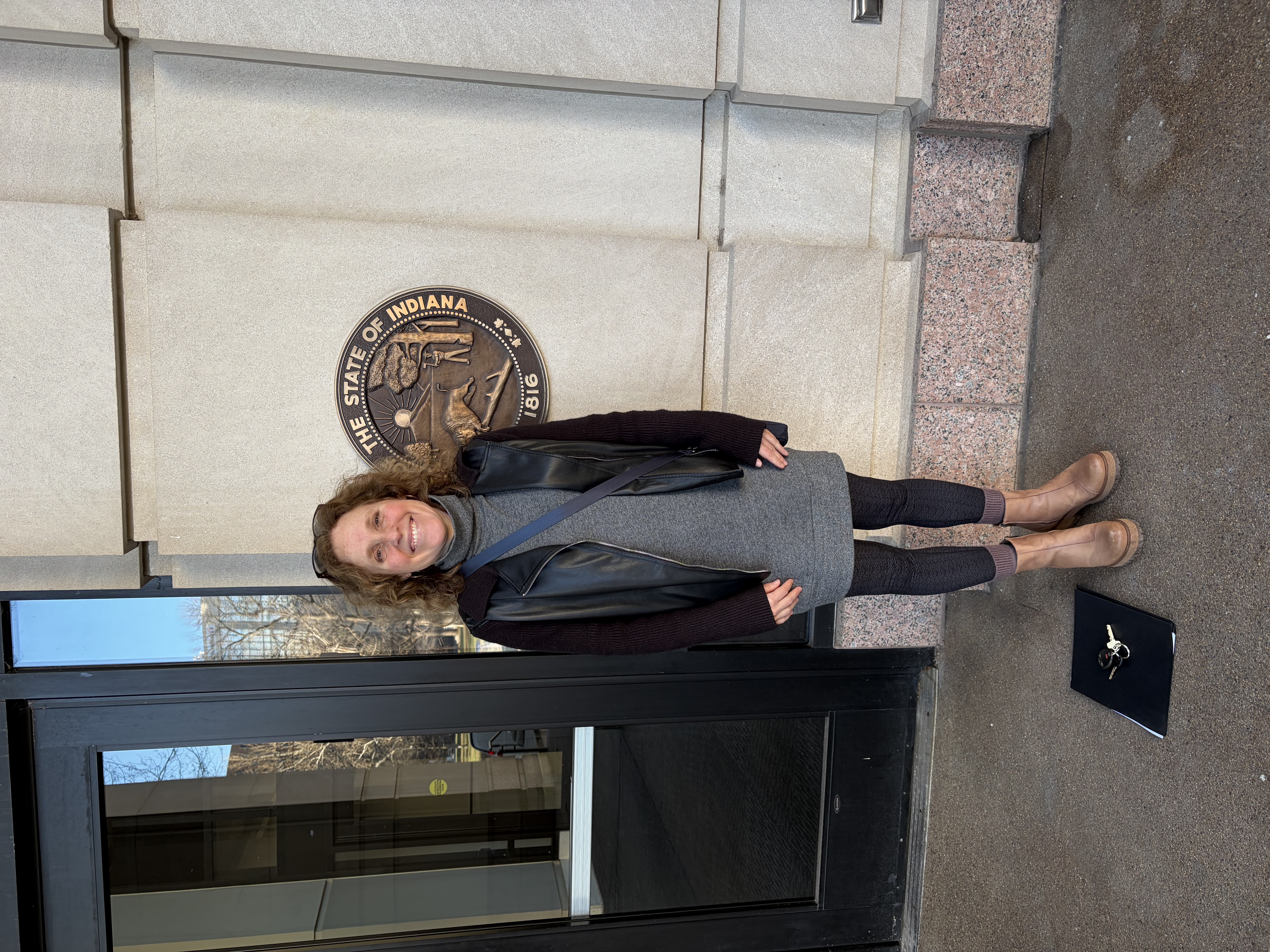 Christi Brock at her campaign announcement